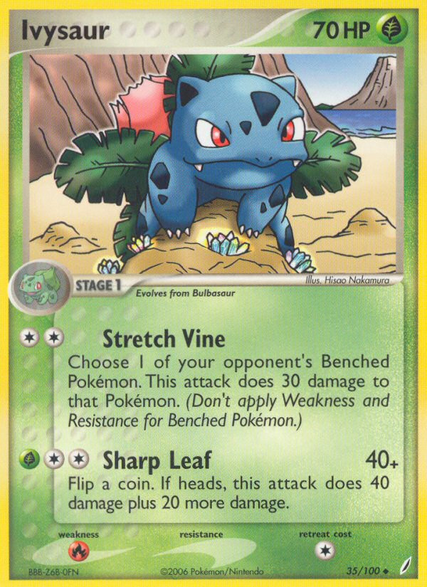 Ivysaur (35/100) [EX: Crystal Guardians] | Devastation Store