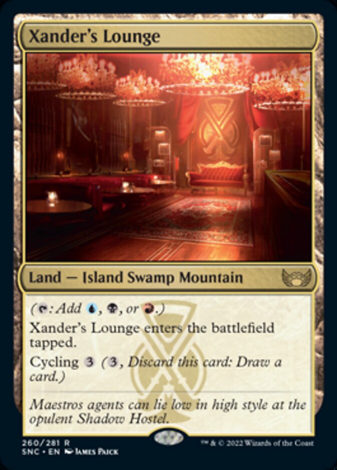 Xander's Lounge [Streets of New Capenna] | Devastation Store