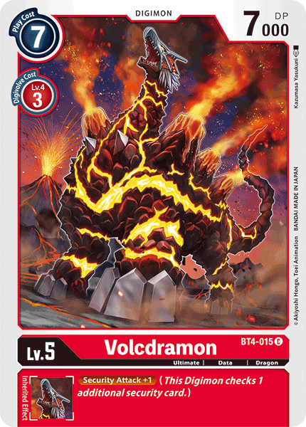 Volcdramon [BT4-015] [Great Legend] | Devastation Store