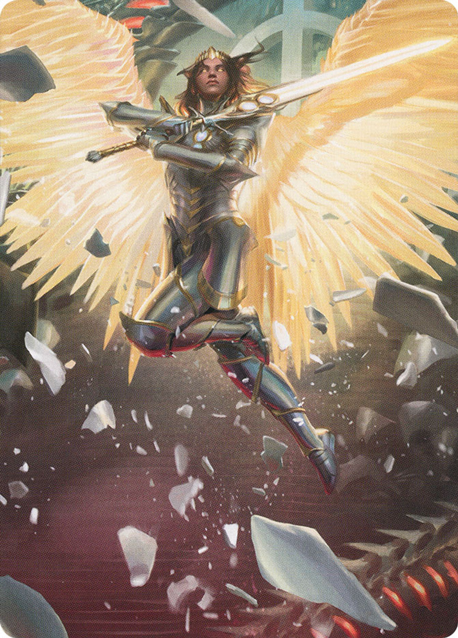 Archangel Elspeth Art Card [March of the Machine Art Series] | Devastation Store