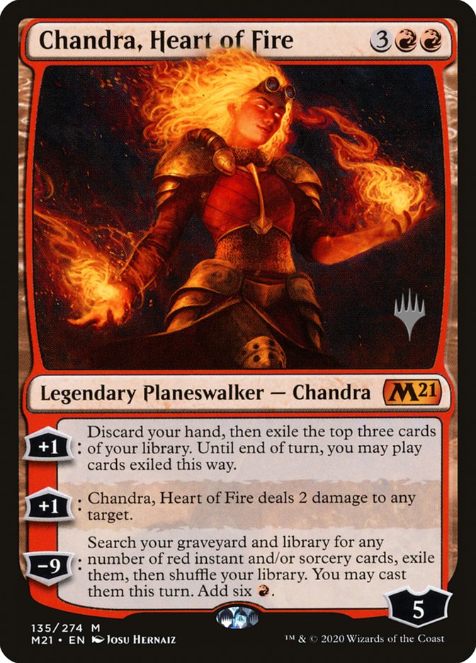 Chandra, Heart of Fire (Promo Pack) [Core Set 2021 Promos] | Devastation Store