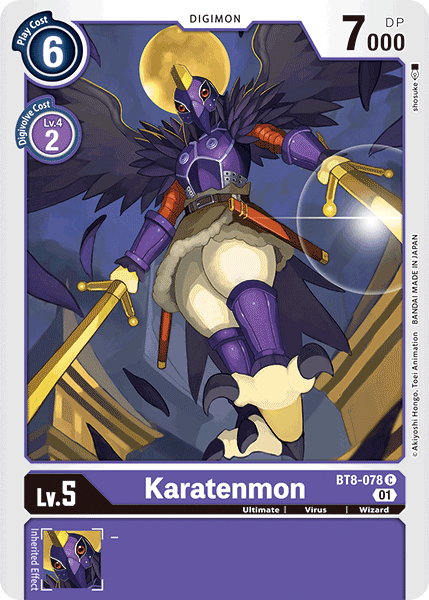 Karatenmon [BT8-078] [New Awakening] | Devastation Store