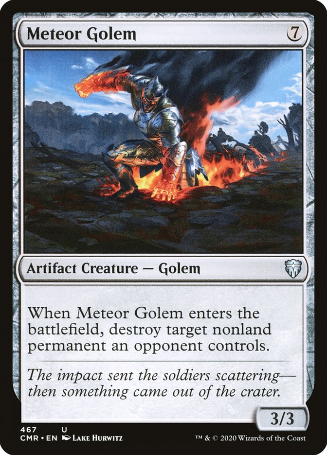 Meteor Golem [Commander Legends] | Devastation Store