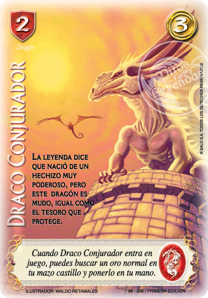 Draco Conjurador, Leyendas - Devastation Store | Devastation Store