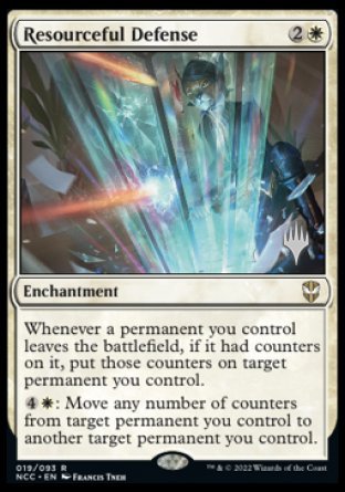 Resourceful Defense (Promo Pack) [Streets of New Capenna Commander Promos] | Devastation Store