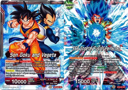 Son Goku and Vegeta // SSB Gogeta, Fusion Perfected [BT6-001] | Devastation Store
