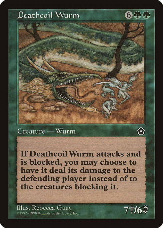Deathcoil Wurm [Portal Second Age] - Devastation Store | Devastation Store