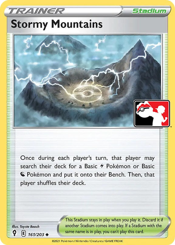 Stormy Mountains (161/203) [Prize Pack Series One] | Devastation Store