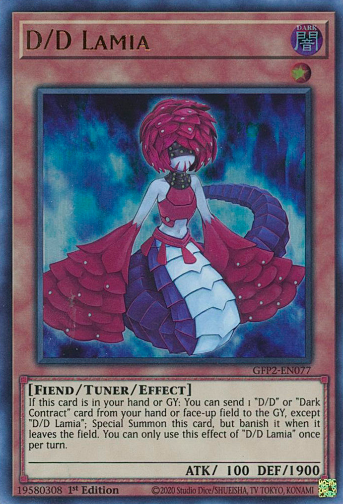 D/D Lamia [GFP2-EN077] Ultra Rare | Devastation Store