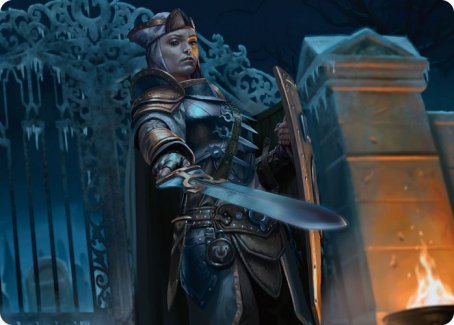 Cemetery Protector Art Card [Innistrad: Crimson Vow Art Series] | Devastation Store