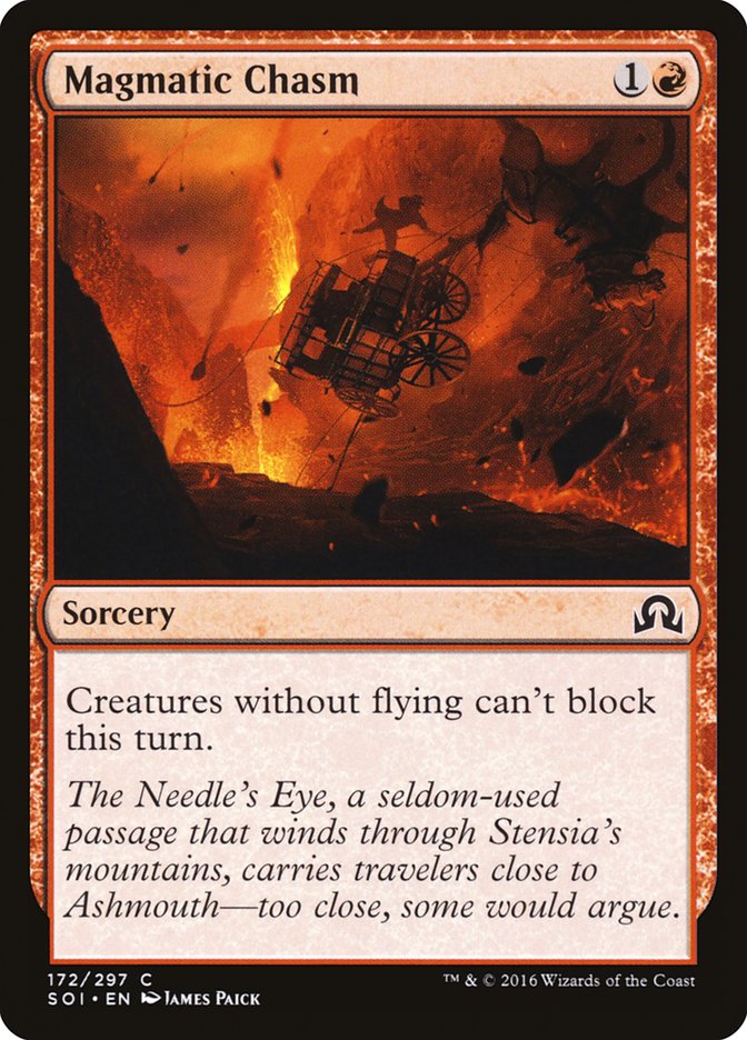 Magmatic Chasm [Shadows over Innistrad] | Devastation Store