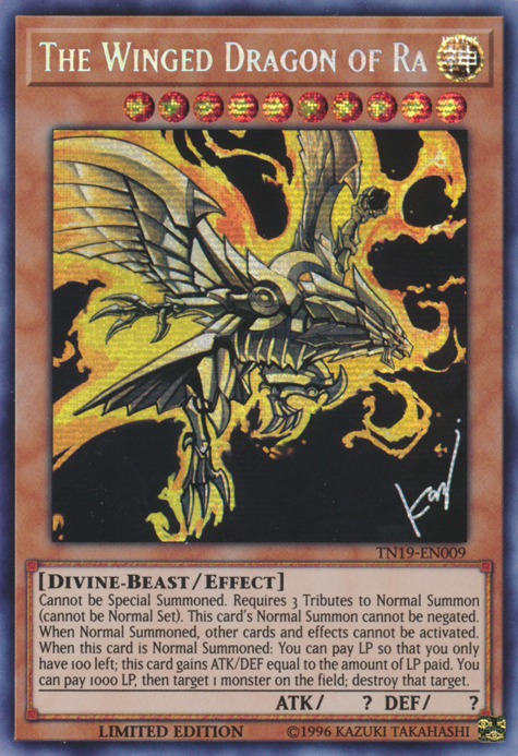 The Winged Dragon of Ra [TN19-EN009] Prismatic Secret Rare | Devastation Store