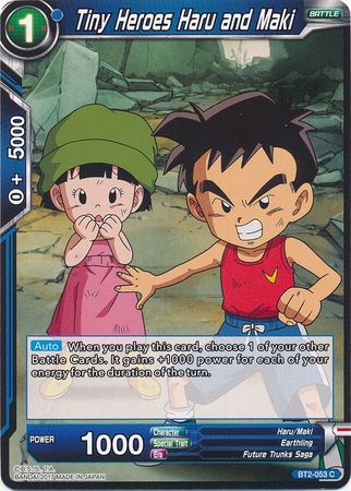Tiny Heroes Haru and Maki [BT2-053] | Devastation Store