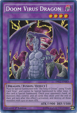 Doom Virus Dragon [DRL2-EN003] Secret Rare | Devastation Store