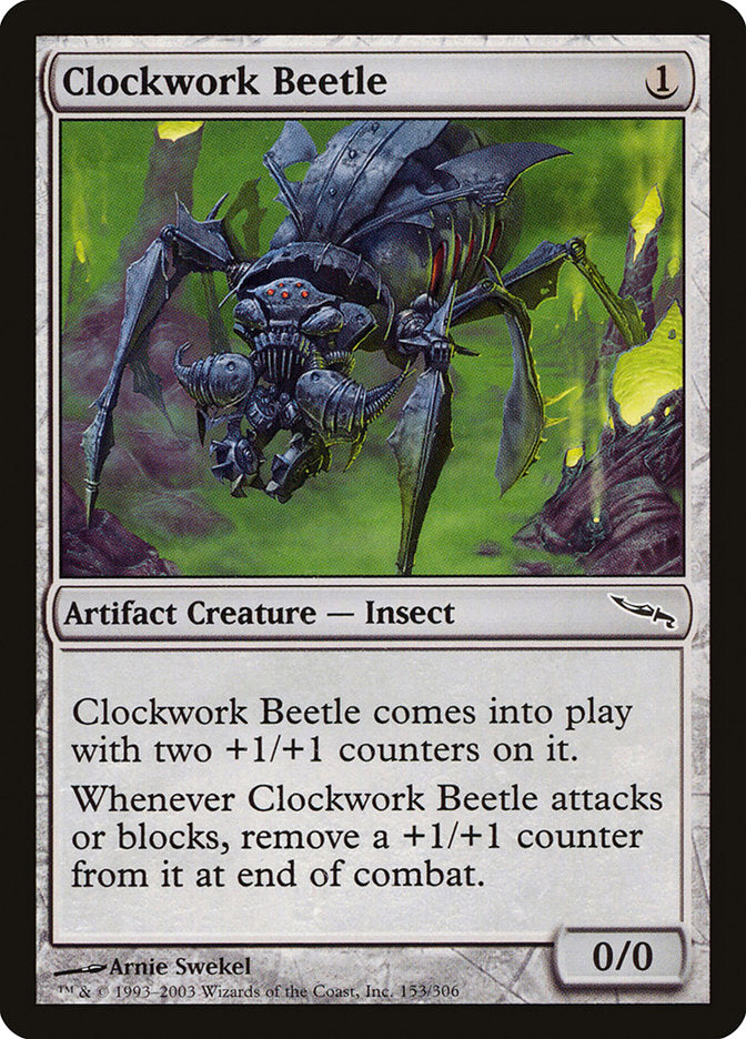 Clockwork Beetle [Mirrodin] | Devastation Store