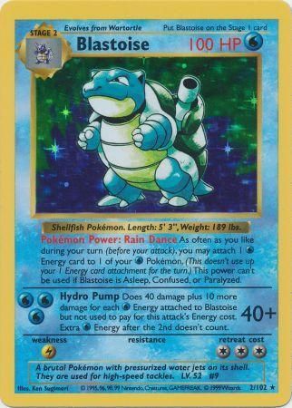 Blastoise (2/102) [Base Set Shadowless Unlimited] | Devastation Store