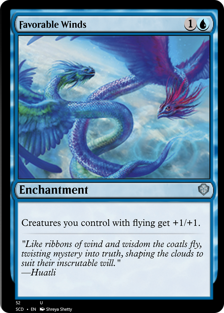 Favorable Winds [Starter Commander Decks] | Devastation Store