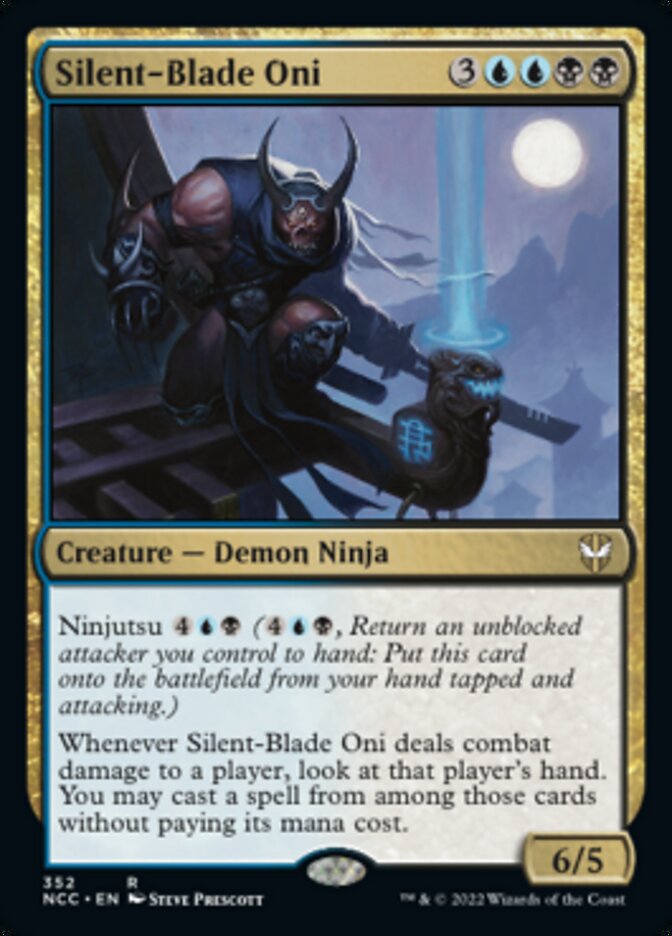 Silent-Blade Oni [Streets of New Capenna Commander] | Devastation Store