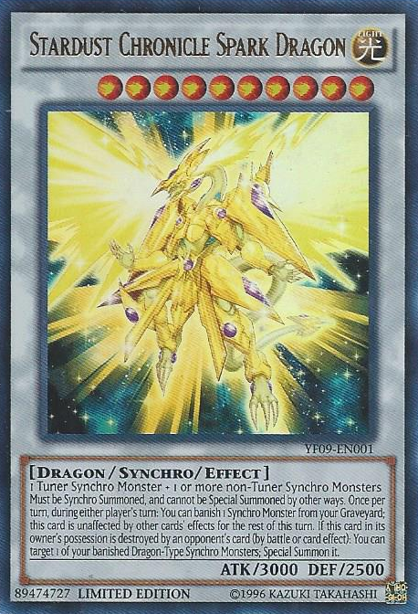 Stardust Chronicle Spark Dragon [YF09-EN001] Ultra Rare | Devastation Store