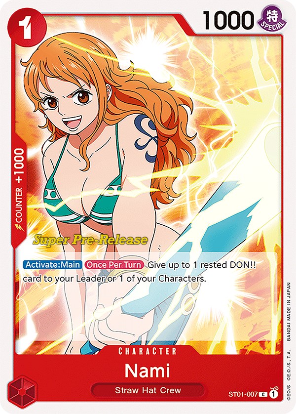 Nami [Super Pre-Release Starter Deck: Straw Hat Crew] | Devastation Store