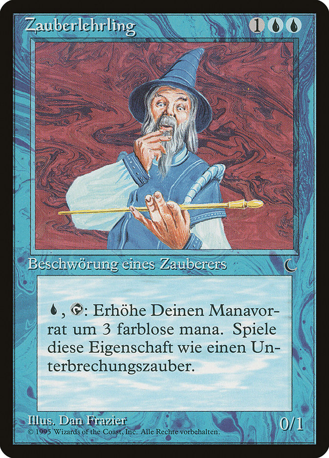 Apprentice Wizard (German) - "Zauberlehrling" [Renaissance] | Devastation Store
