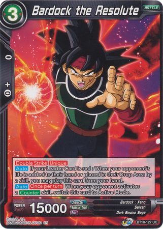 Bardock the Resolute (BT10-127) [Rise of the Unison Warrior 2nd Edition] | Devastation Store