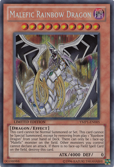 Malefic Rainbow Dragon [YMP1-EN005] Secret Rare | Devastation Store