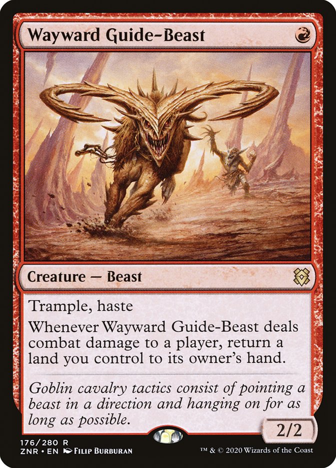 Wayward Guide-Beast [Zendikar Rising] | Devastation Store