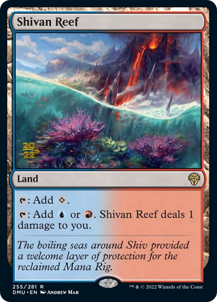 Shivan Reef [Dominaria United Prerelease Promos] | Devastation Store