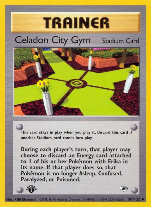 Celadon City Gym (107/132) [Gym Heroes 1st Edition] | Devastation Store
