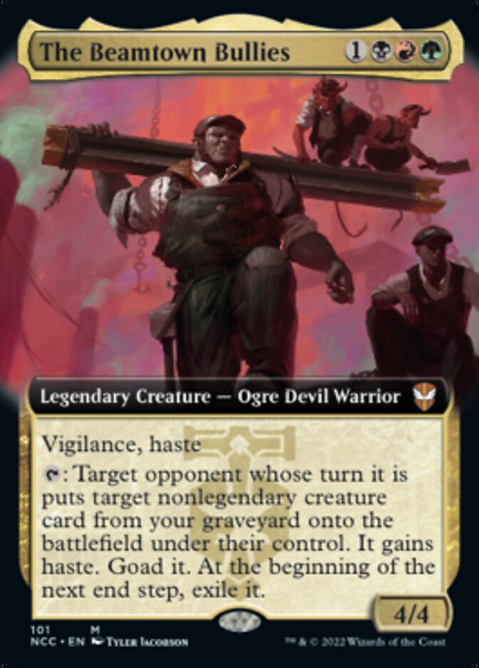The Beamtown Bullies (Extended Art) [Streets of New Capenna Commander] | Devastation Store
