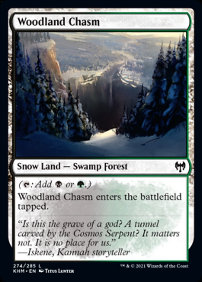 Woodland Chasm [Kaldheim] | Devastation Store