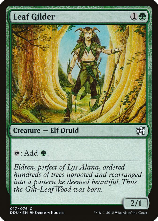 Leaf Gilder [Duel Decks: Elves vs. Inventors] | Devastation Store