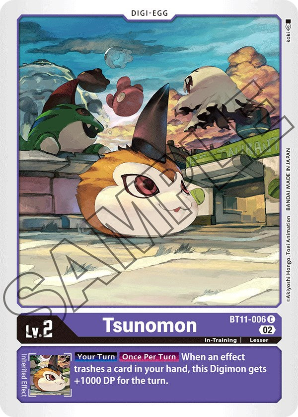 Tsunomon [BT11-006] [Dimensional Phase] | Devastation Store