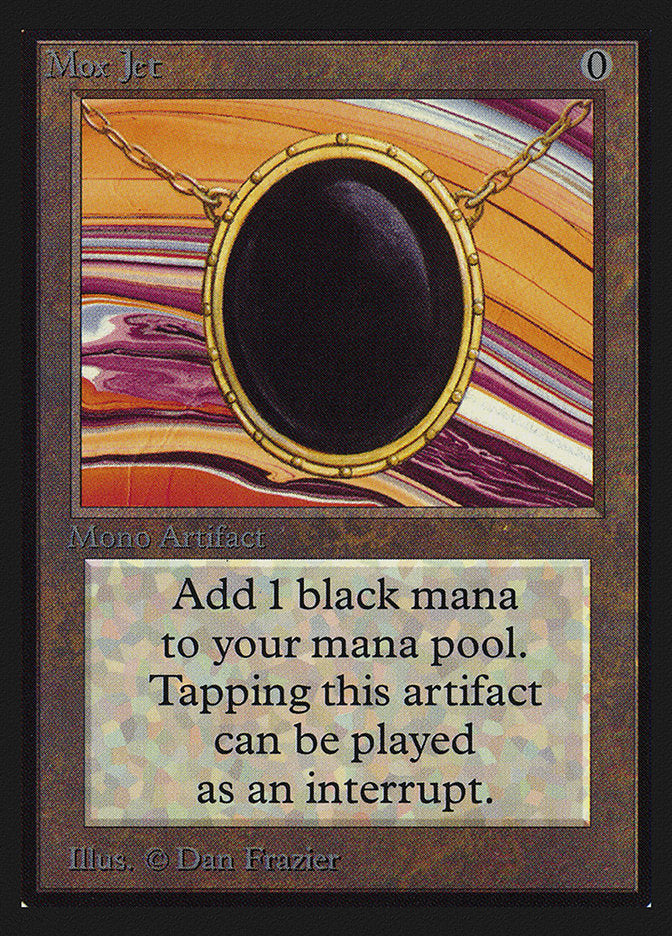 Mox Jet (Black Stone) [International Collectors’ Edition] | Devastation Store