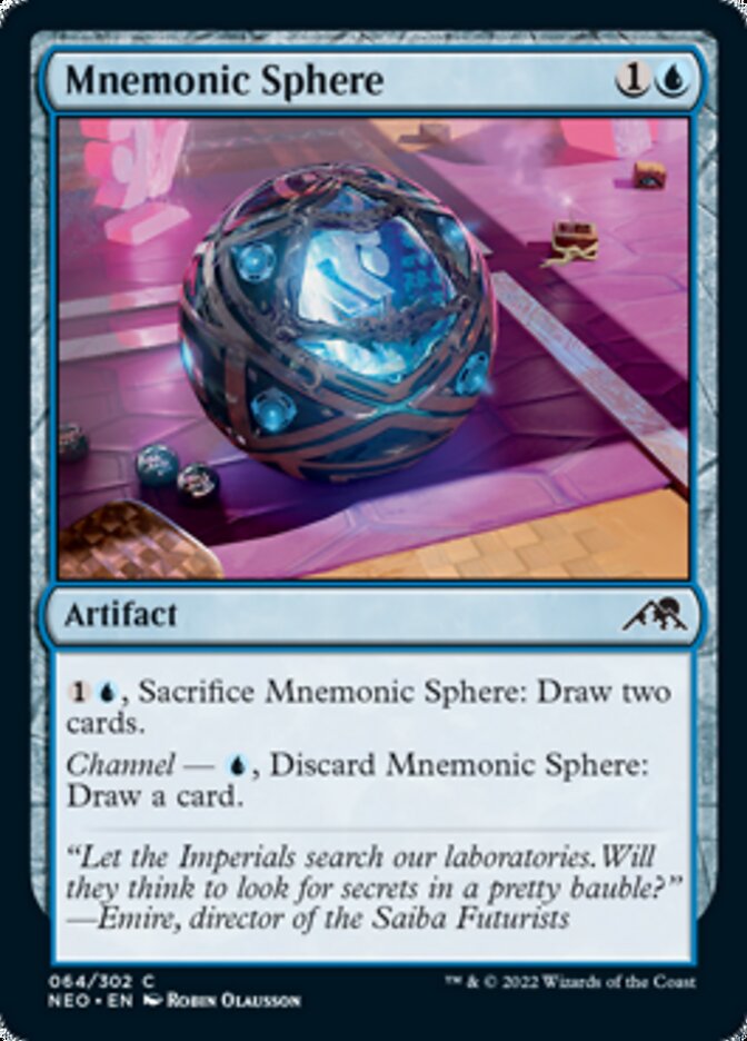 Mnemonic Sphere [Kamigawa: Neon Dynasty] | Devastation Store