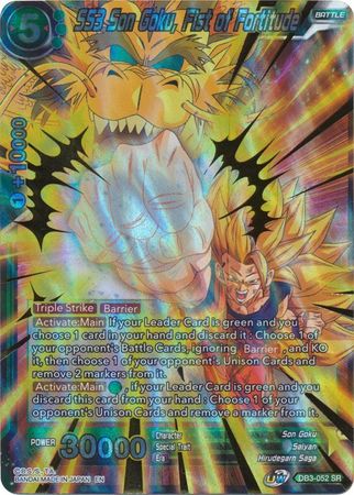SS3 Son Goku, Fist of Fortitude [DB3-052] | Devastation Store