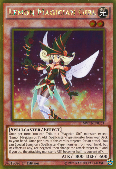 Lemon Magician Girl [MVP1-ENG51] Gold Rare | Devastation Store