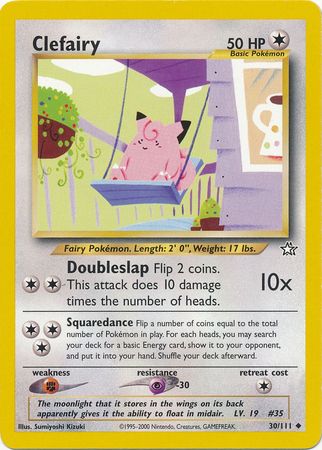 Clefairy (30/111) [Neo Genesis Unlimited] | Devastation Store