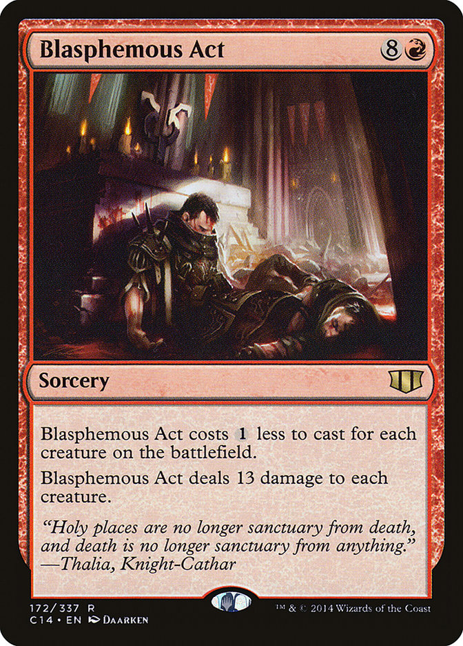 Blasphemous Act [Commander 2014] | Devastation Store