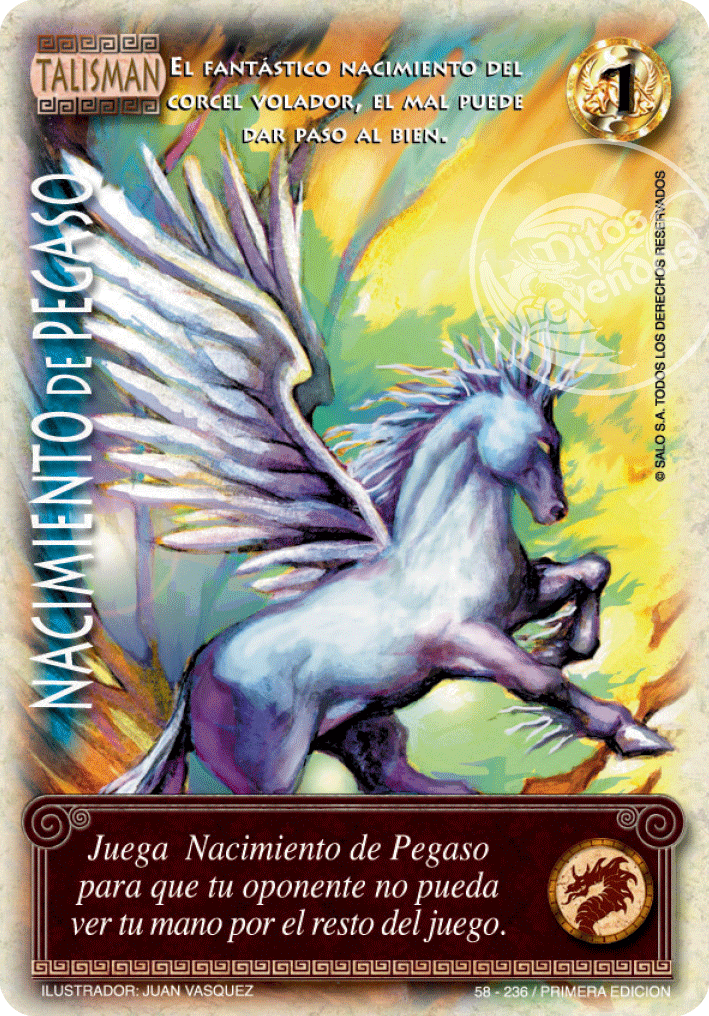 Nacimiento de Pegaso, Leyendas - Devastation Store | Devastation Store