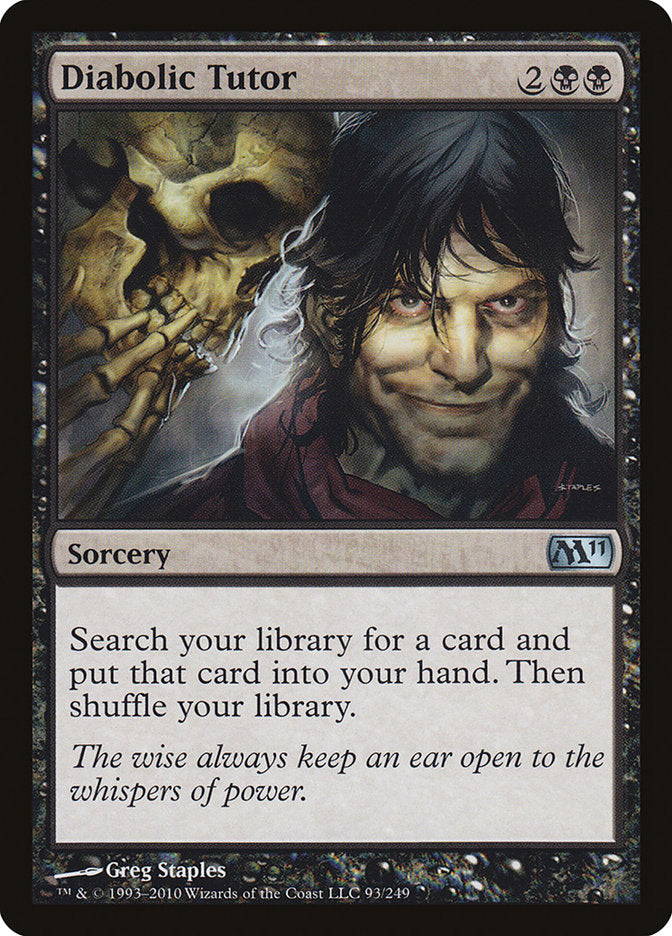 Diabolic Tutor [Magic 2011] | Devastation Store