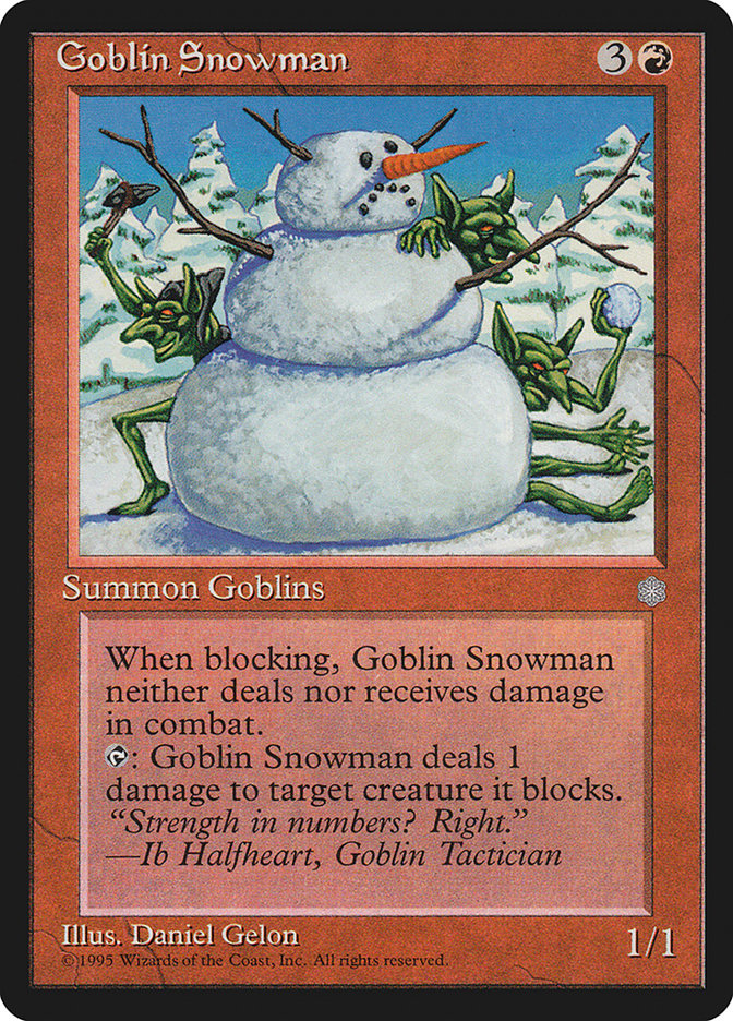 Goblin Snowman [Ice Age] - Devastation Store | Devastation Store