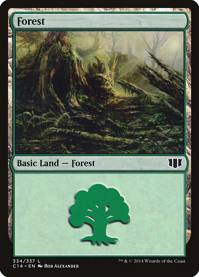 Forest (334) [Commander 2014] | Devastation Store