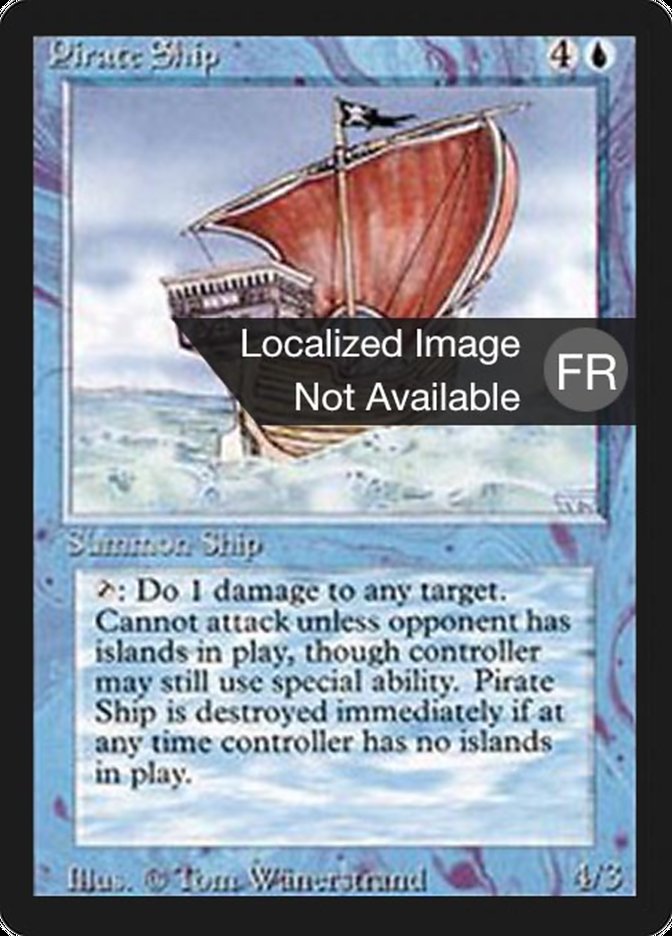 Pirate Ship [Foreign Black Border] | Devastation Store