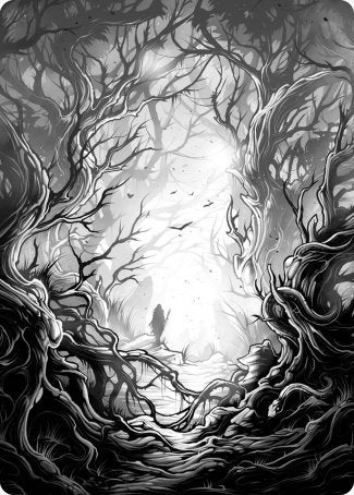 Forest 1 Art Card [Innistrad: Midnight Hunt Art Series] | Devastation Store