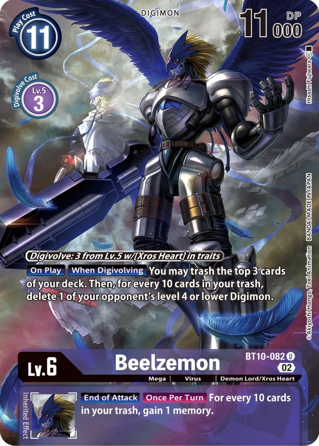 Beelzemon [BT10-082] (Alternate Art) [Xros Encounter] | Devastation Store