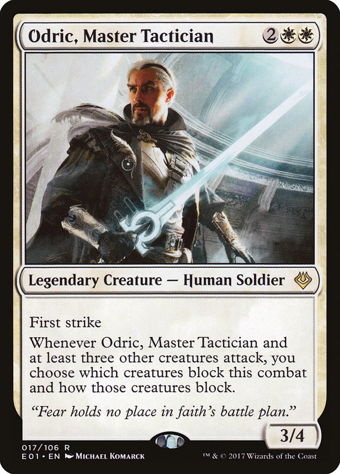 Odric, Master Tactician [Archenemy: Nicol Bolas] | Devastation Store