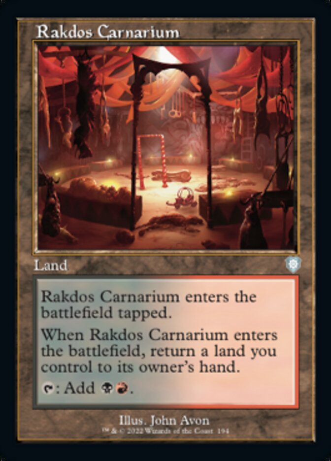 Rakdos Carnarium (Retro) [The Brothers' War Commander] | Devastation Store