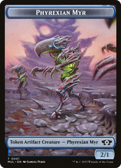 Phyrexian Myr // Phyrexian Hydra (11) Double-Sided Token [March of the Machine Tokens] | Devastation Store